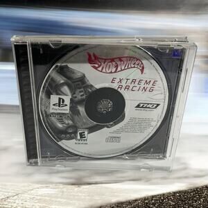 Hot Wheels Extreme Racing Sony PlayStation 1 PS1 Game No Manual Retro Disc Only